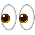 Emoji de Olhos